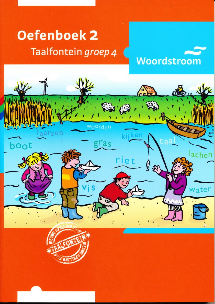 Taalfontein Woordstroom Oefenboek 2 (per stuk) groep 4