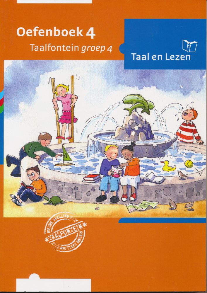Taalfontein Taal en Lezen groep 4 Oefenboek 4 (per pak 5 stuks)