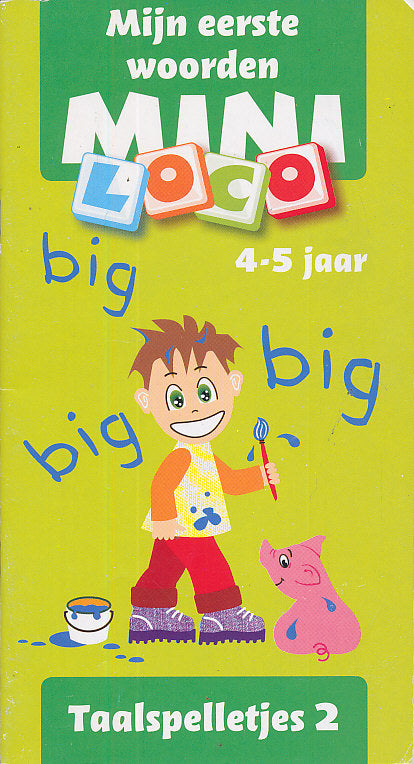 Mini Loco Taalspelletjes 2 Mijn eerste woorden (4-5 jaar)