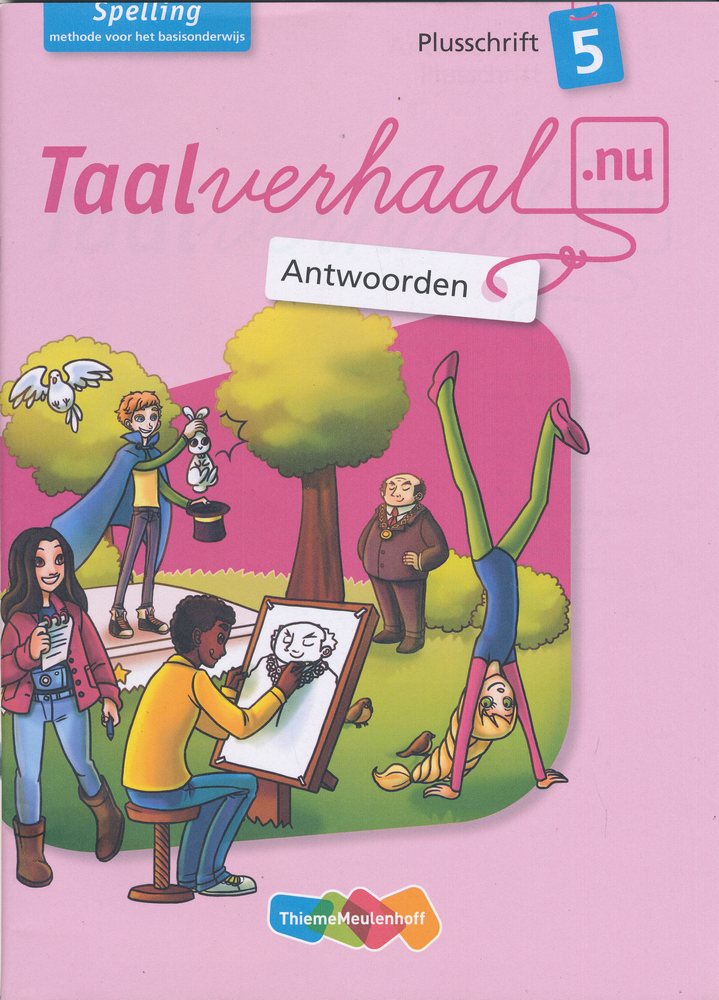 Taalverhaal Nu Antwoorden Plusschrift Spelling 5