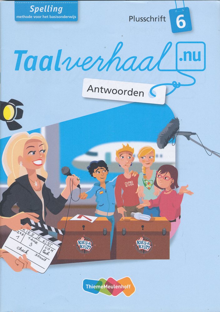 Taalverhaal Nu Antwoorden Plusschrift Spelling 6