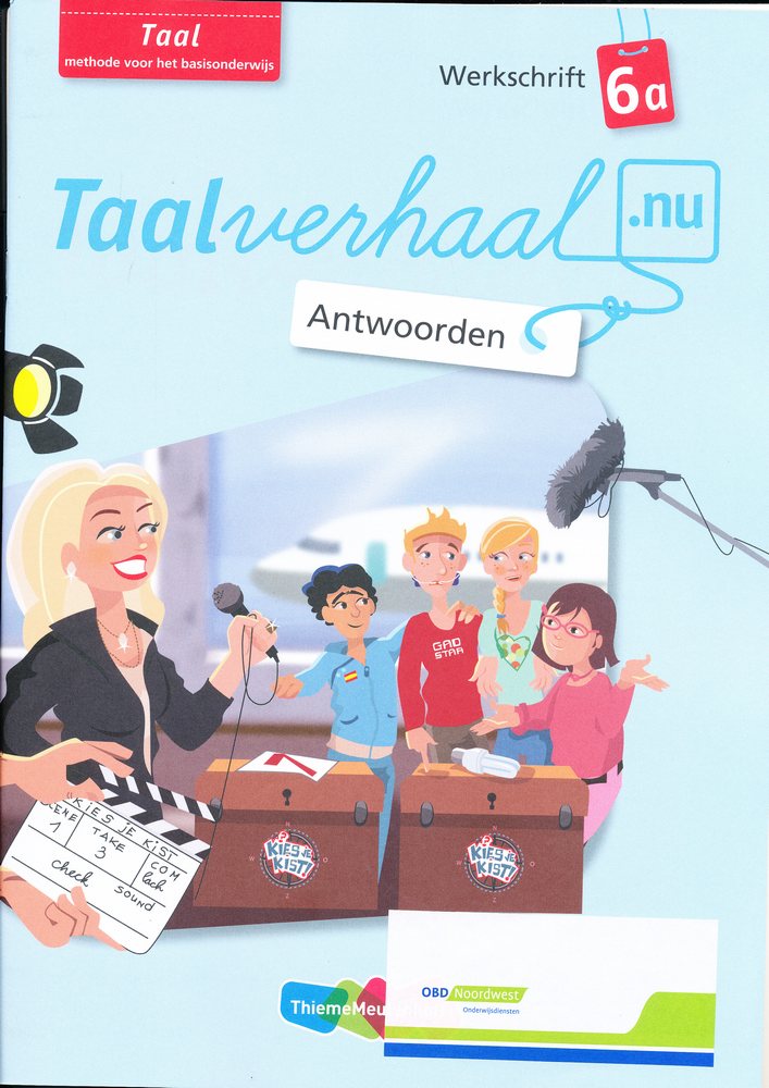 Taalverhaal Nu Antwoorden Werkschrift Taal 6A
