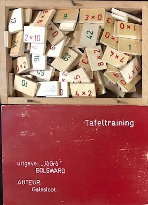 Tafeltraining in houten kist