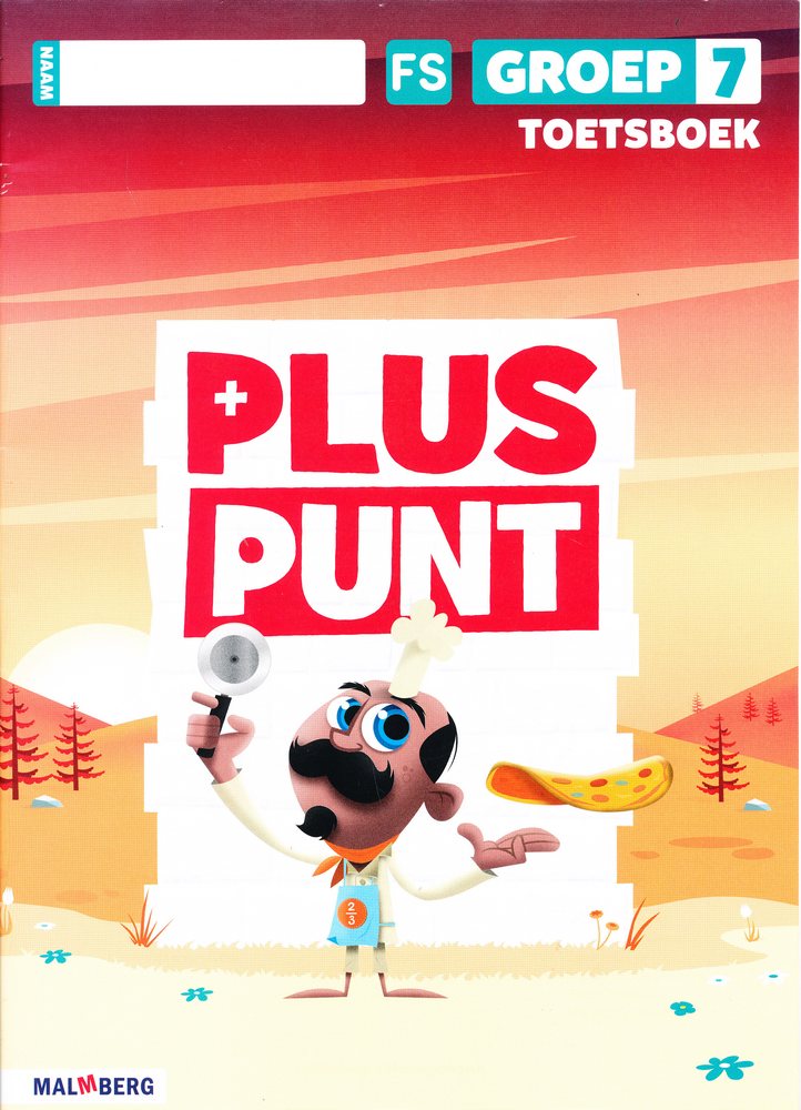 Pluspunt versie 4 Toetsboek groep 7 FS (per stuk)