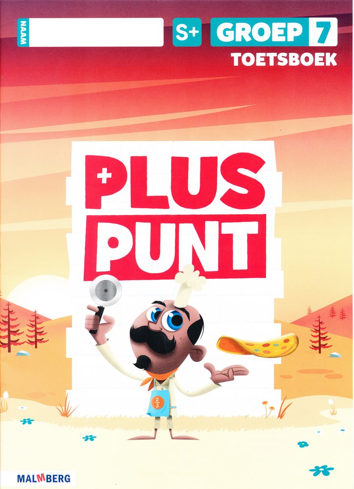 Pluspunt versie 4 Toetsboek groep 7 S+ (per stuk)