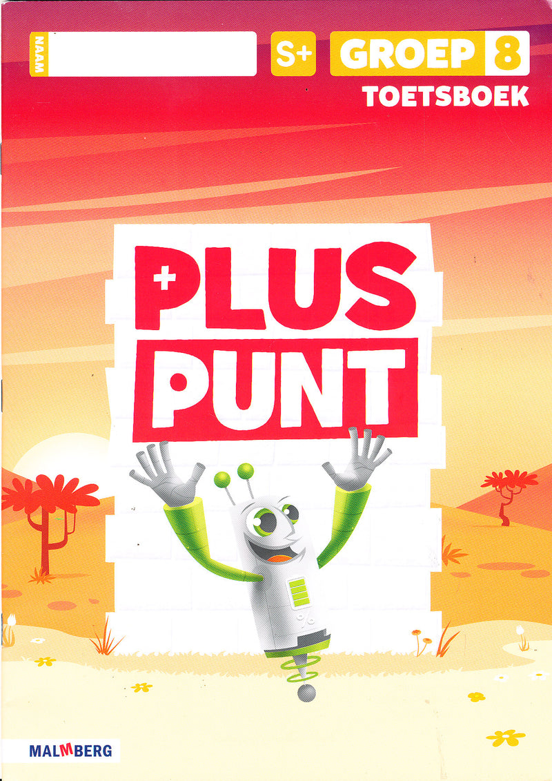 Pluspunt versie 4 Toets boek groep 8 S-plus (per stuk)