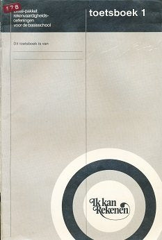 Ik kan rekenen Toetsboek 1 (per stuk)