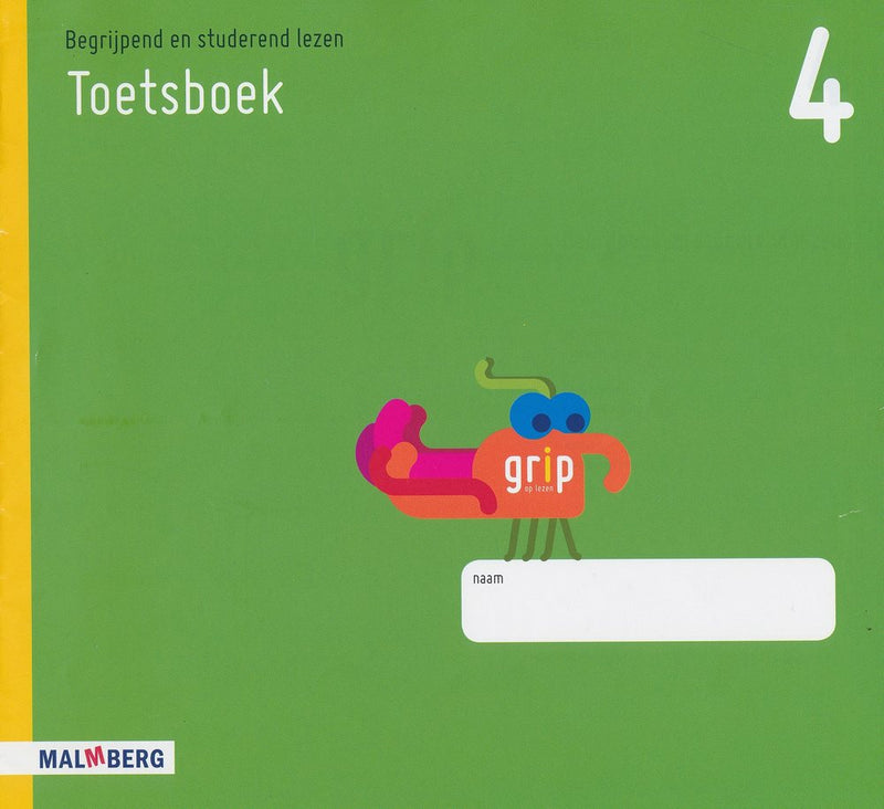 Grip op Lezen toetsboek groep 4 (per 5 stuks)