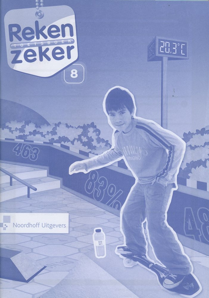 Reken Zeker Toets boek groep 8 (per stuk)