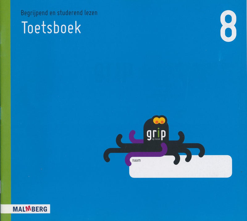 Grip op Lezen toetsboek groep 8 (per 5 stuks)
