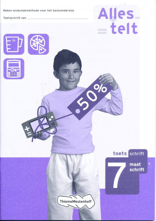 Alles Telt versie 2 Toets schrift maatschrift groep 7 (per stuk)