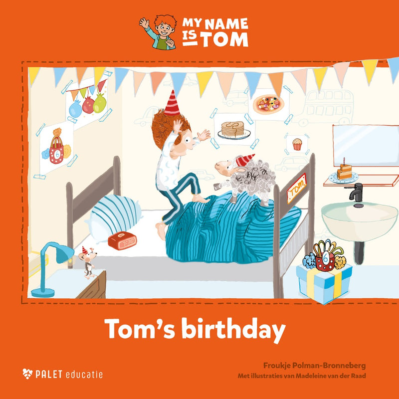 My name is Tom versie 2 Prentenboek Tom's birthday groep 1-2