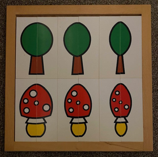 Van dik naar dun (Paddenstoelen en Bomen)