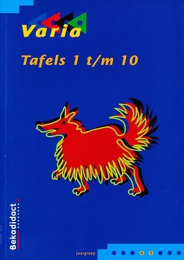 Varia versie 2 Tafels 1 tot 10