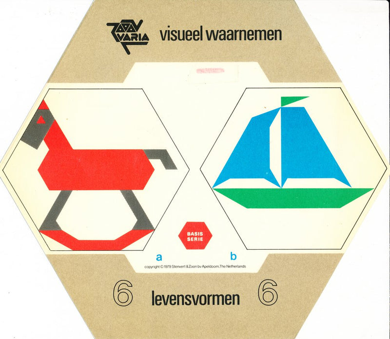 Variadoos visueel waarnemen Levensvormen deel 6