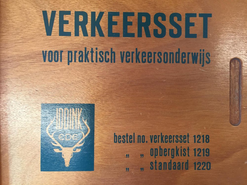 Verkeersset in opbergkist van Iddink