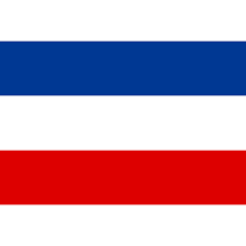 Nienhuis Montessori stoffen vlag Joegoslavië