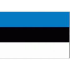 Nienhuis Montessori stoffen vlag Estland