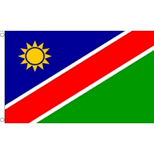 Nienhuis Montessori stoffen vlag Namibië