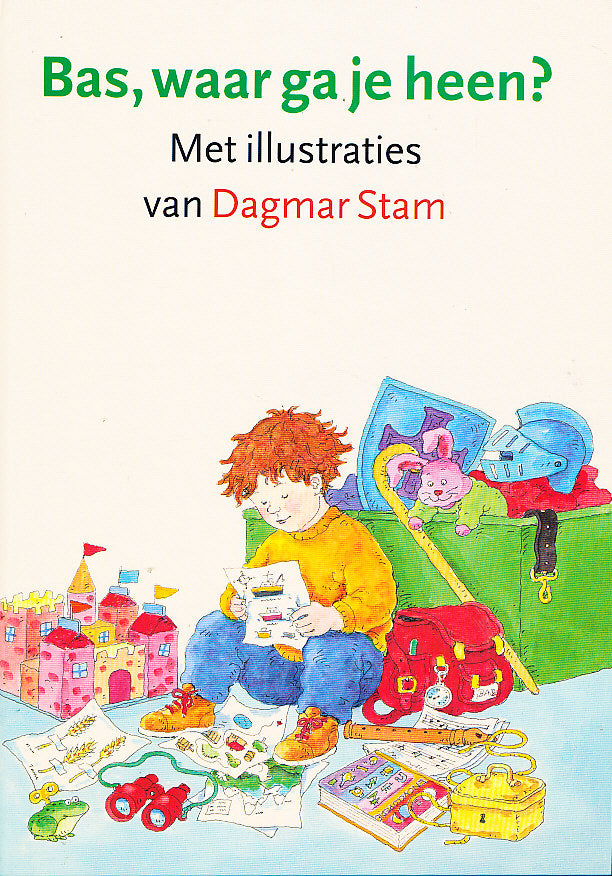Bas, waar ga je heen? Prentenboek