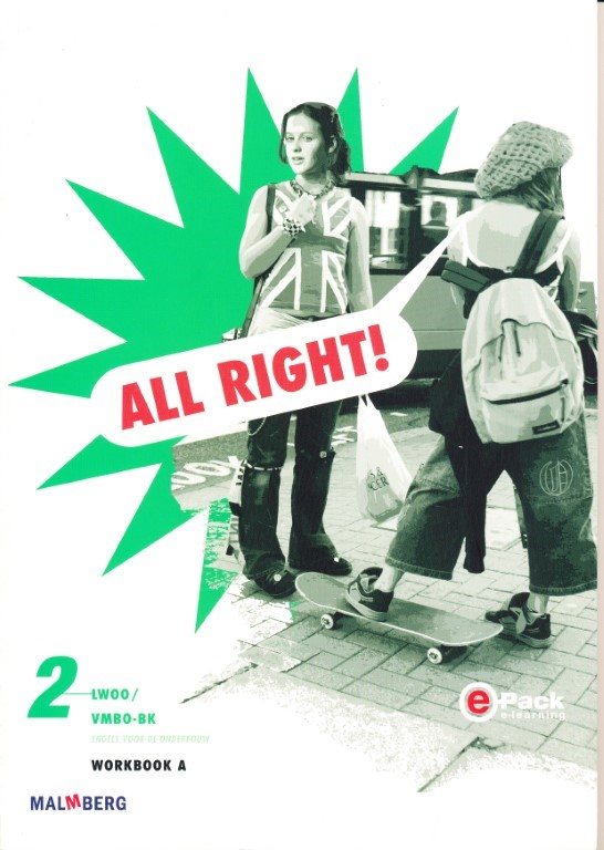 All Right versie 1 Workbook A 2 LWOO/VMBO-BK