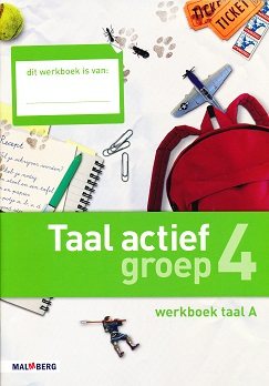 Taal Actief versie 4 werkboek Taal 4A (per set van 5)