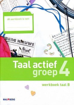 Taal Actief versie 4 werkboek Taal 4B (per stuk)