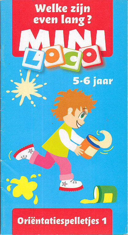Mini Loco Oriëntatiespelletjes 1 Welke zijn even lang? (5-6 jaar)