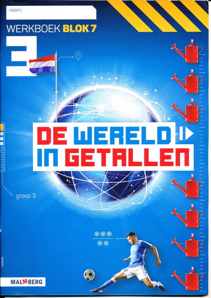 De wereld in Getallen versie 5 Werkboek blok 7 groep 3 (per stuk)