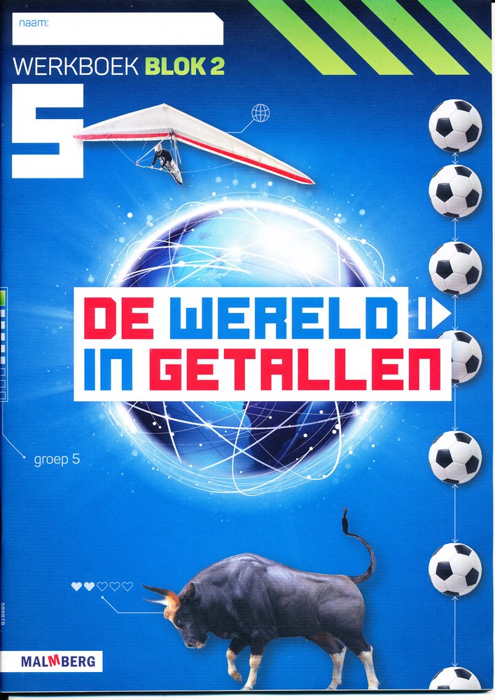 De wereld in Getallen versie 5 Werkboek blok 2 groep 5 (per stuk)