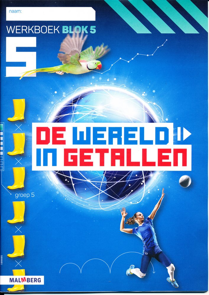 De wereld in Getallen versie 5 Werkboek blok 5 groep 5 (per stuk)