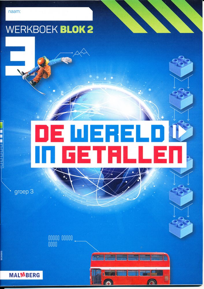 De wereld in Getallen versie 5 Werkboek blok 2 groep 3 (per stuk)