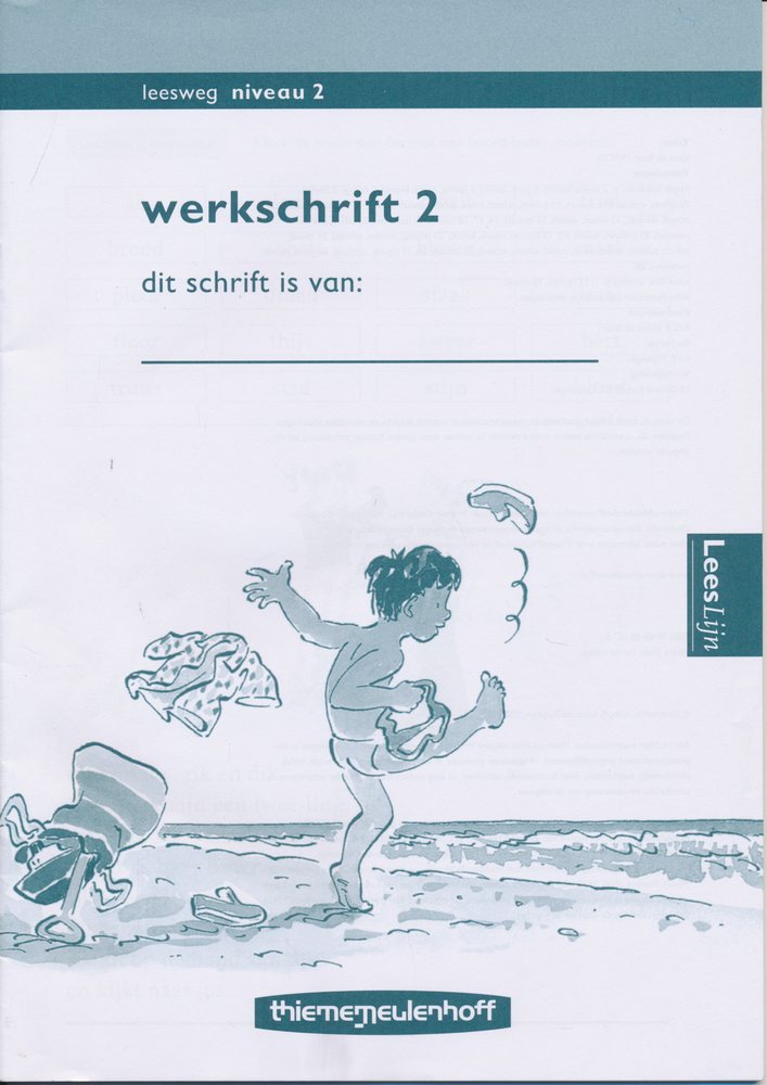 Leeslijn versie 2 Leesweg Werkschrift 2 (per stuk)