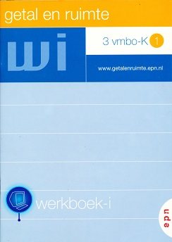 Getal en Ruimte 3 Werkboek-i VMBO-K-1 (per stuk)