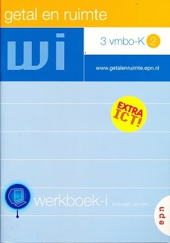 Getal en Ruimte 3 Werkboek-i VMBO-K-2 (per stuk)