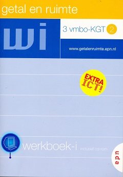 Getal en Ruimte 3 Werkboek-i VMBO-KGT-2 (per stuk)