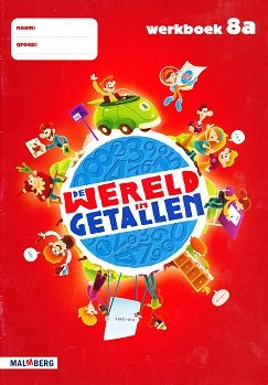 De wereld in Getallen versie 4 werkboek 8A (per stuk)