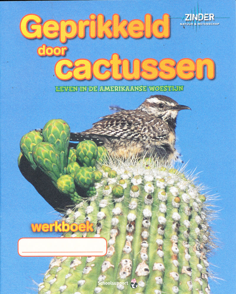Zinder 10+ Natuur en Wetenschap Werkboek Geprikkeld door cactussen (per stuk)