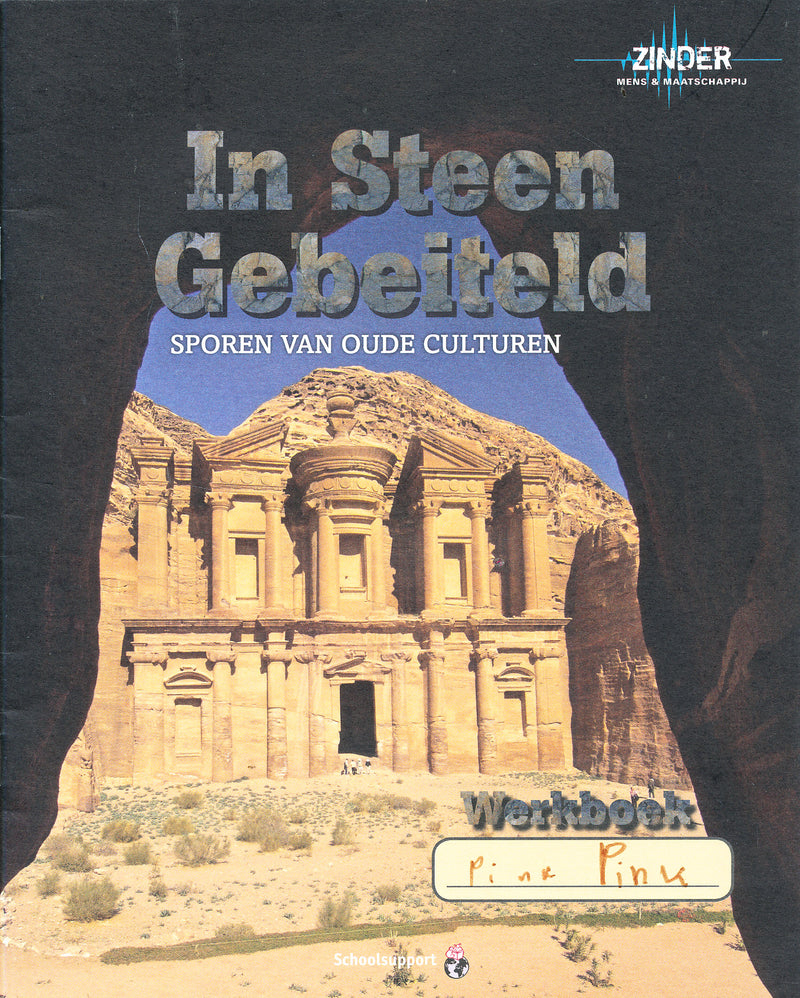 Zinder 11+ Mens & Maatschappij Werkboek In steen gebeiteld (per stuk)
