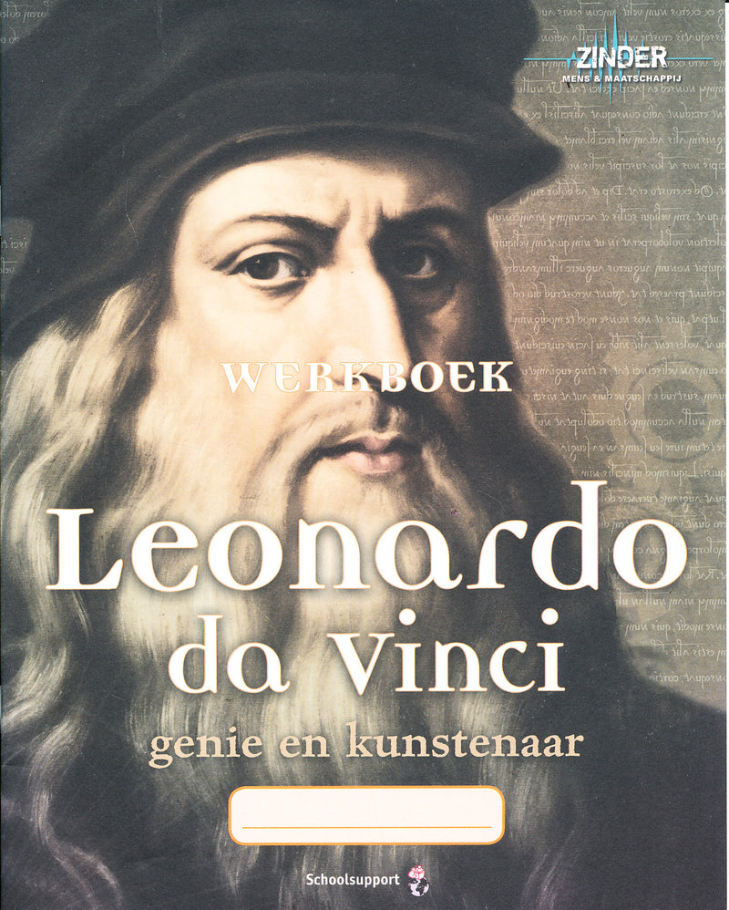 Zinder 9+ Mens & Maatschappij Werkboek Leonardo da Vinci (per stuk)