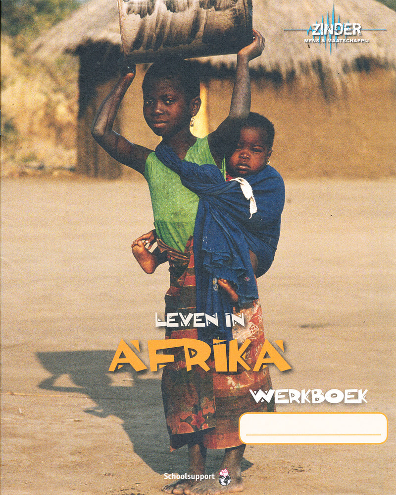 Zinder 10+ Mens & Maatschappij Werkboek Leven in Afrika (per stuk)