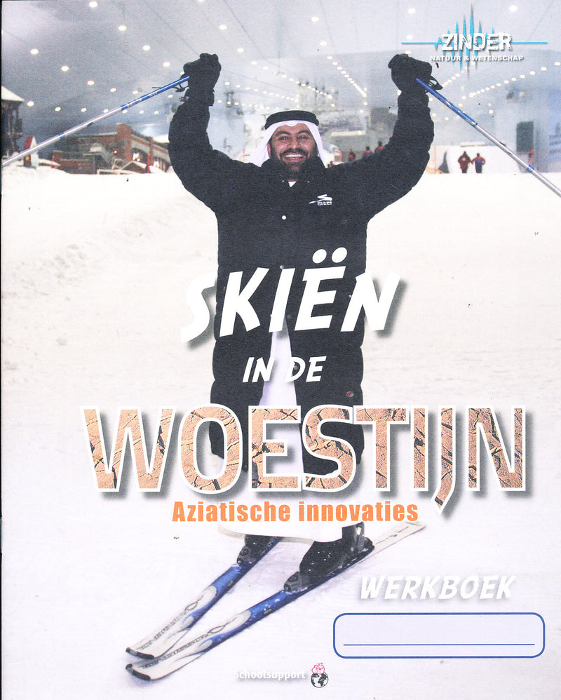 Zinder 10+ Natuur en Wetenschap Werkboek Skiën in de woestijn (per stuk)