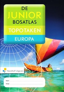 Topotaken Europa bij de 6e Junior Bosatlas (per stuk)