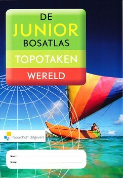 Topotaken Wereld bij de 6e Junior Bosatlas (per stuk)