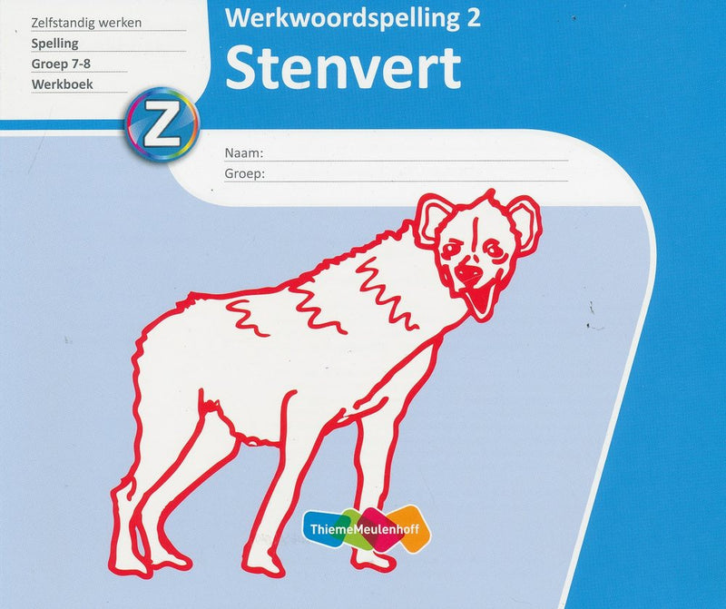 Stenvert Werkwoordspelling 2 groep 7 en 8 (per stuk)