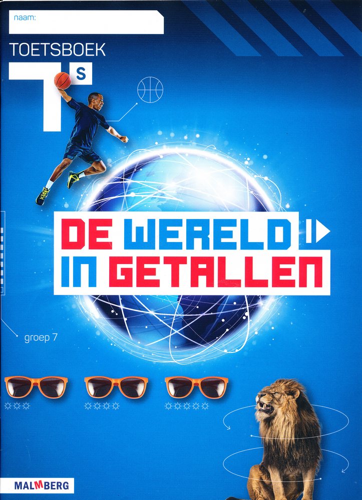 De wereld in Getallen versie 5 Toetsboek S groep 7 (per stuk)