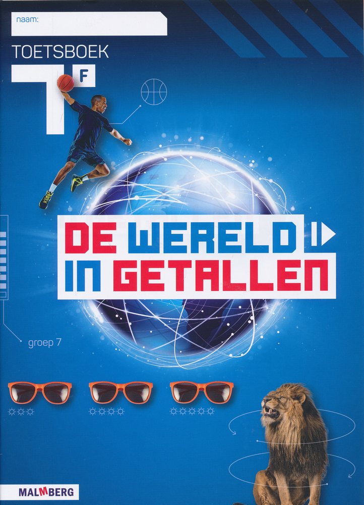 De wereld in Getallen versie 5 Toetsboek F groep 7 (per stuk)