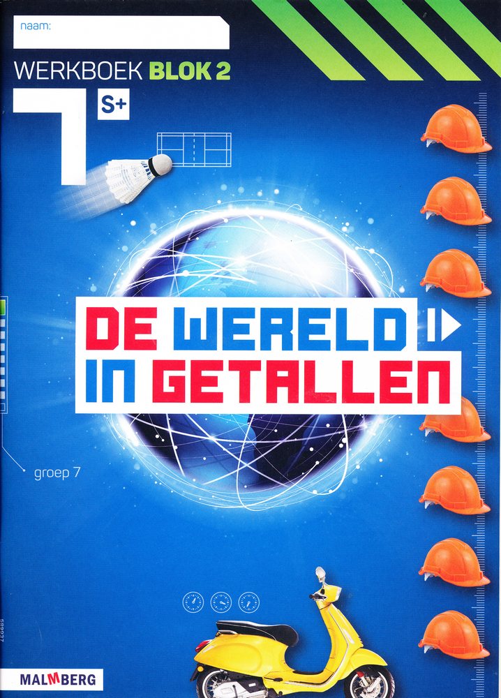 De wereld in Getallen versie 5 werkboek Blok 2 groep 7 S plus (per stuk)