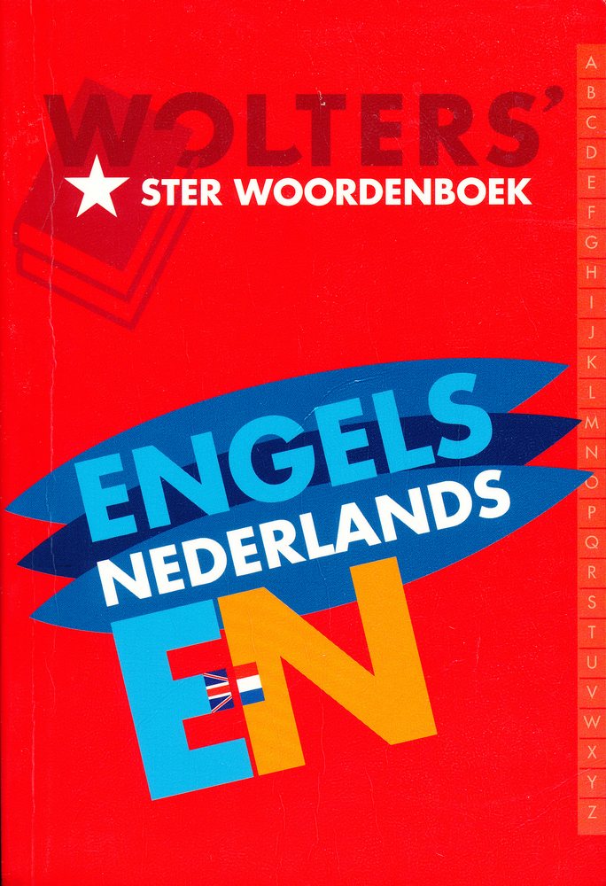 Woordenboek Engels/Nederlands (rood) Wolters