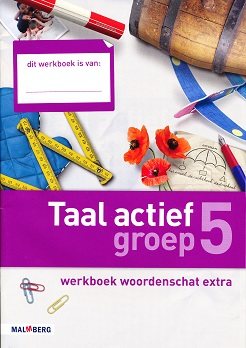 Taal Actief versie 4 Werkboek Woordenschat groep 5 (per set van 5)